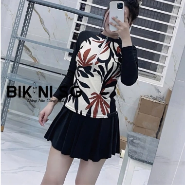 ( Form To) Áo bơi nữ big size khoá kéo kín đáo chống nắng SG Bikini and Sport BST CC 2025 5