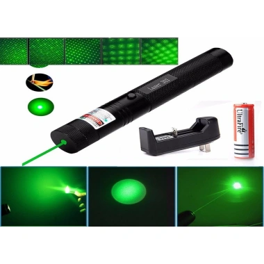 [FREESHIP] Đèn Pin Laser 303 Ánh Xanh Lá Chiếu Xa Cực Mạnh - Pin Sạc Phụ Kiện - 109.000₫ 4