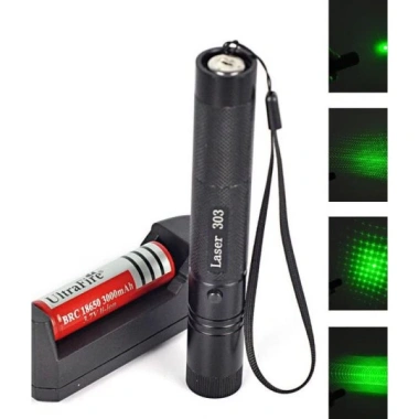 [FREESHIP] Đèn Pin Laser 303 Ánh Xanh Lá Chiếu Xa Cực Mạnh - Pin Sạc Phụ Kiện - 109.000₫ 6