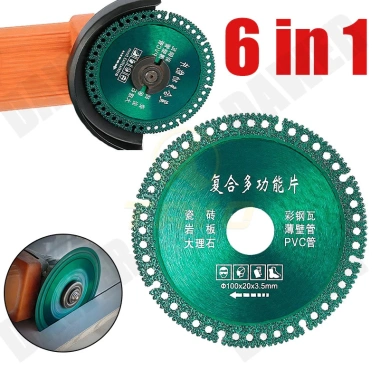 Freeship Đĩa Cắt Kim Cương 6 Trong 1 Đa Năng - Màu Sắc Xinh Xắn, Giá 19.000đ