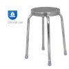 [FREESHIP] Ghế inox Super QUI PHÚC combo 10 ghế, sáng bóng, chịu lực 120kg, chân chống trượt 6