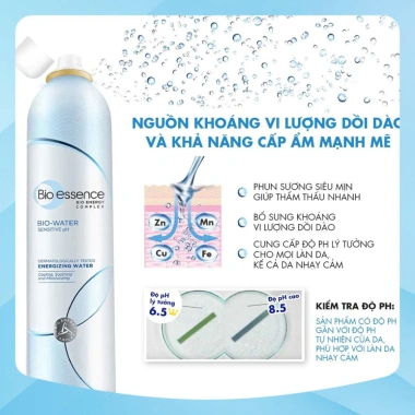 [Freeship] Nước khoáng Bio-Essence Bio-Water 300ml Hoả tốc - Dưỡng da ẩm mượt, mịn màng, tăng năng lượng - Rosslyn 4