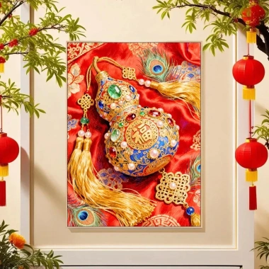 Full House Cross Stitch 2.026 - Phong Cách Trung Quốc, Thêu Tay, Gói, Giá 316,648₫