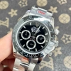 Fullbox Đồng hồ nam cơ Rolex 3 nút, dây thép trắng 40mm - Giá chỉ 2.579.961₫ 4