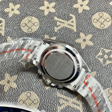 Fullbox Đồng hồ nam cơ Rolex 3 nút, dây thép trắng 40mm - Giá chỉ 2.579.961₫