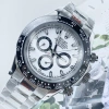 Fullbox Đồng hồ nam cơ Rolex 3 nút, dây thép trắng 40mm - Giá chỉ 2.579.961₫ 10
