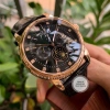 Fullbox Đồng hồ Nam Rolex Automatic 6 mặt đen viền vàng đính đá 40mm Giá ưu đãi 2,35 triệu