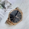Fullbox Đồng hồ Nam Rolex Automatic 6 mặt đen viền vàng đính đá 40mm Giá ưu đãi 2,35 triệu 2