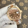 Fullbox Đồng hồ nam Rolex Automatic Classic nâu cafe 38/41mm Giá 2.560.928₫
