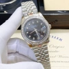 Fullbox Đồng hồ nam Rolex cơ automatic mặt xám viền băm-viền đá 38/41mm giảm giá 7
