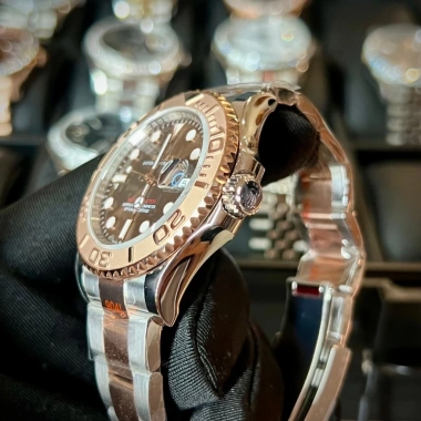 Fullbox Đồng hồ nam Rolex Yacht 40mm dây thép máy cơ Automatic – Giá 2.459.932₫ 4