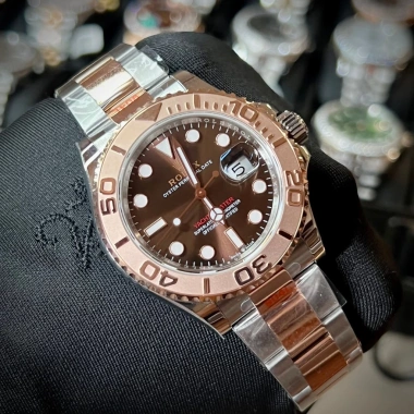 Fullbox Đồng hồ nam Rolex Yacht 40mm dây thép máy cơ Automatic – Giá 2.459.932₫ 7