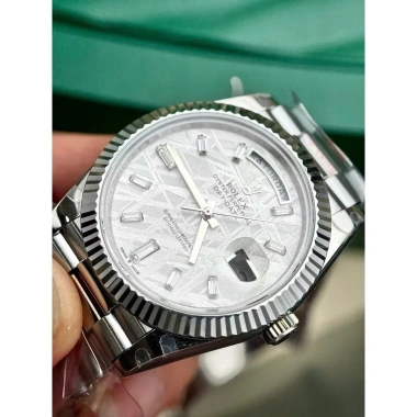 Fullbox Đồng hồ Rolex Day-Date cọc số kim cương Moiss - Bảo hành 5 năm - 14,4 triệu 6