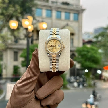 Fullbox Rolex 28mm Thuỵ Sĩ Đồng hồ nữ tay nhỏ sang trọng, giá ưu đãi 13.5 triệu 2 Fullbox Rolex 28mm Thuỵ Sĩ Đồng hồ nữ tay nhỏ sang trọng, giá ưu đãi 13.5 triệu 2