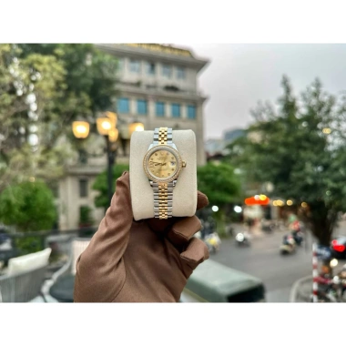 Fullbox Rolex 28mm Thuỵ Sĩ Đồng hồ nữ tay nhỏ sang trọng, giá ưu đãi 13.5 triệu