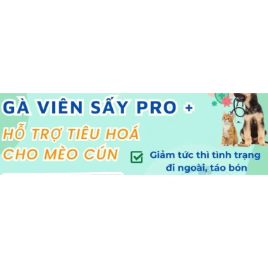 Gà viên, cá hồi, gan, trứng sấy khô 50g - Thức ăn dinh dưỡng cho chó mèo, giá chỉ 26.854 VND 8