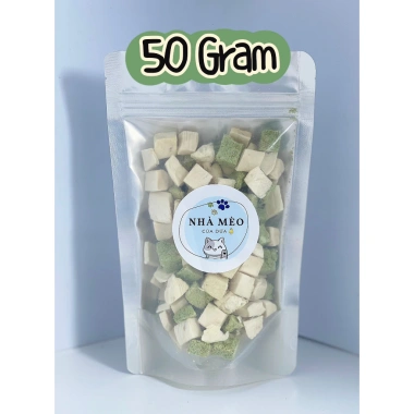 Gà viên sấy mix rau xanh và thịt sấy, siêu bổ cho chó mèo, giá ưu đãi 36.200đ 5