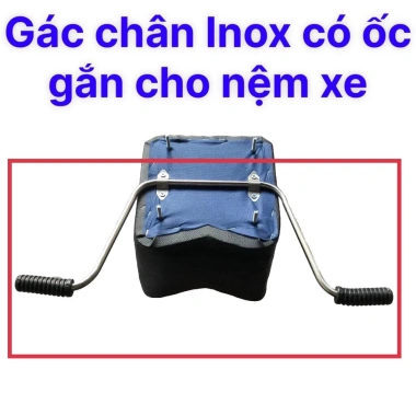 Gác chân inox kèm ốc cho cục nệm ghế số & ghế ga - Giá chỉ 42.000đ