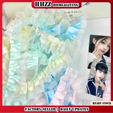 Gạc Chiffon Đàn Hồi Pleated Ribbon DIY Vớ Còng Trang Trí Lolita Búp Bê Giá 33.296 VND