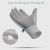 Găng tay chống nắng UPF50+ lụa lạnh thoáng khí, chống trượt, nam nữ, ngoài trời 7