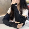 Găng tay chống nắng xỏ ngón lụa viscose mềm mại, thoáng mát - Giá 29.900₫ 8