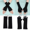 Găng tay dài đen trắng cho lái xe & đạp xe - An toàn, thoải mái, giá chỉ 50.976₫ 3
