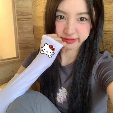 Găng tay Hello Kitty thoáng khí, chống nắng – Phù hợp cho kỳ nghỉ và đi xe đạp