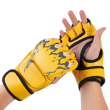 Găng tay hở ngón boxing nam nữ chuyên dụng - Đấm bốc MMA UFC, giảm giá 65.851 VND
