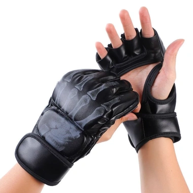 Găng tay hở ngón boxing nam nữ chuyên dụng - Đấm bốc MMA UFC, giảm giá 65.851 VND 7 Găng tay hở ngón boxing nam nữ chuyên dụng - Đấm bốc MMA UFC, giảm giá 65.851 VND 7
