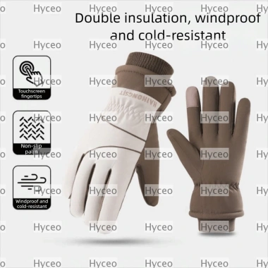 Găng Tay HYCEO mùa đông chống gió, lạnh, cảm ứng dày, thấm nước cho xe máy và leo núi - 189k