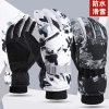 Găng tay lông cừu nam nữ lót cotton dày, chống thấm, giữ ấm xe đạp và trượt tuyết - 185.290 VND