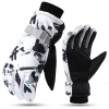Găng tay lông cừu nam nữ lót cotton dày, chống thấm, giữ ấm xe đạp và trượt tuyết - 185.290 VND 2