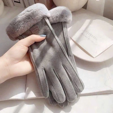Găng tay nỉ cổ lông ấm áp, sang chảnh, giá chỉ 43.000 VND khuyến mãi đặc biệt