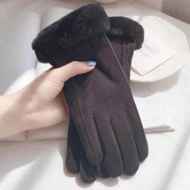 Găng tay nỉ cổ lông ấm áp, sang chảnh, giá chỉ 43.000 VND khuyến mãi đặc biệt
