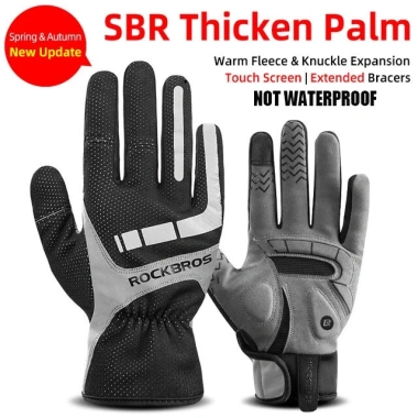 Găng tay Rockbros đi xe đạp - Cảm ứng, chống nước, chống gió, giá 365.962₫ 10