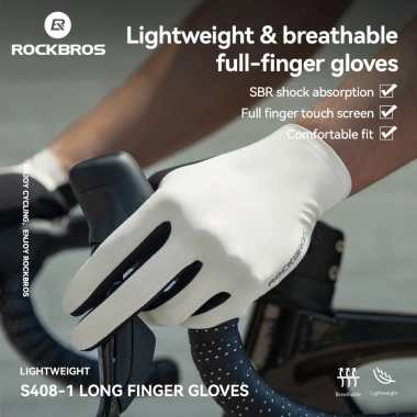 Găng tay Rockbros full ngón SBR MTB - Chống sốc nhẹ, cảm ứng, không trơn trượt - 291,060₫ 3 Găng tay Rockbros full ngón SBR MTB - Chống sốc nhẹ, cảm ứng, không trơn trượt - 291,060₫ 3