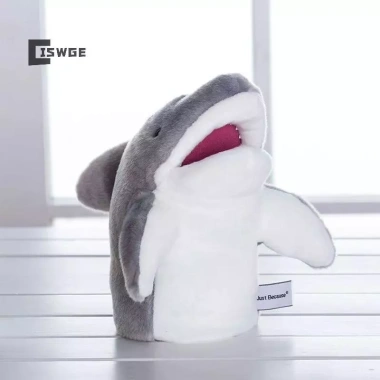 Găng tay rối tay 22cm - Đồ chơi sang trọng Động vật, mở miệng, Quà sinh nhật trẻ em CISWGE
