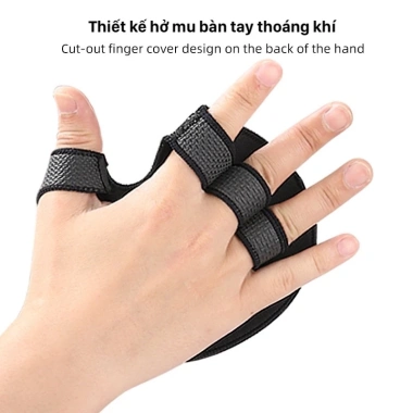 Găng Tay Tập Gym Chống Trơn Cao Su Thoáng Khí - Giảm 22% còn 45000đ/đôi 3 Găng Tay Tập Gym Chống Trơn Cao Su Thoáng Khí - Giảm 22% còn 45000đ/đôi 3