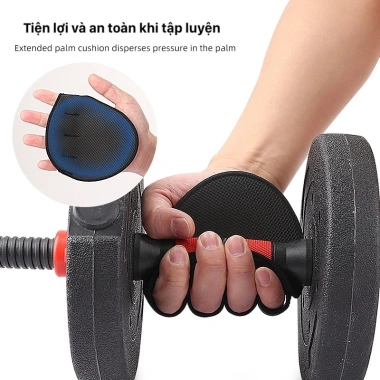 Găng Tay Tập Gym Chống Trơn Cao Su Thoáng Khí - Giảm 22% còn 45000đ/đôi 7 Găng Tay Tập Gym Chống Trơn Cao Su Thoáng Khí - Giảm 22% còn 45000đ/đôi 7