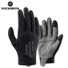 Găng Tay Xe Đạp Rockbros Ấm Áp Thoáng Khí Chống Sốc Chống Trơn Trượt MTB & Đường Bộ