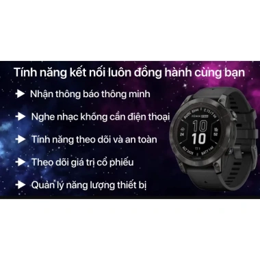 Garmin Fenix 7 Pro - Đồng hồ thể thao thông minh sức khỏe bảo hành 24 tháng 1 đổi 1 15 ngày giá 18,350,000 VND 9