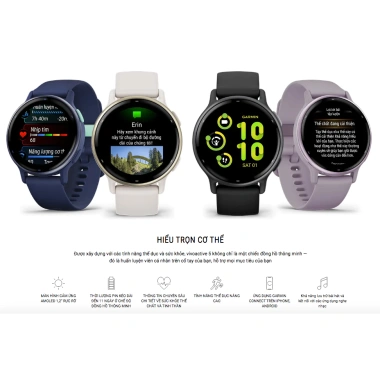 Garmin vivoactive 5: Đồng hồ thể thao thông minh GPS Music WiFi, Bảo hành 24 tháng, Đổi trả 15 ngày, 7.190.000 VND 3