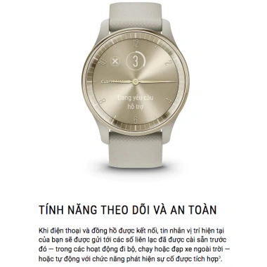 Garmin Vivomove Trend – Sạc không dây, bảo hành 24 tháng, giá 8.05 triệu