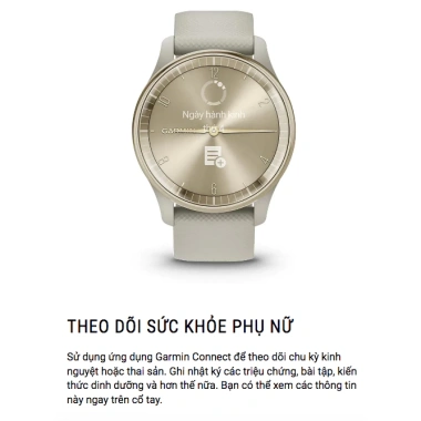 Garmin Vivomove Trend – Sạc không dây, bảo hành 24 tháng, giá 8.05 triệu