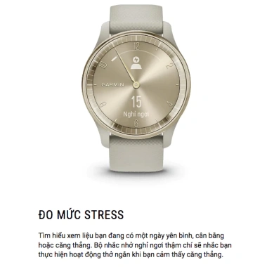 Garmin Vivomove Trend – Sạc không dây, bảo hành 24 tháng, giá 8.05 triệu