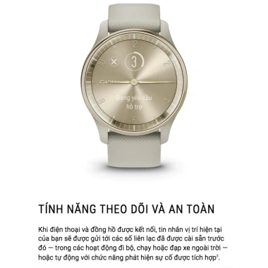 Garmin Vivomove Trend – Sạc không dây, bảo hành 24 tháng, giá 8.05 triệu