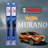 Gạt mưa Bosch Aerofit cho Nissan Murano 2.008 nay, lưỡi mềm êm sạch, chân móc U, size lái 26 inch - chỉ 298.800 VND