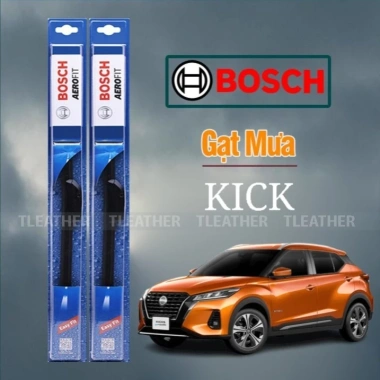 Gạt mưa Bosch Aerofit Nissan Kicks 2.022 Lưỡi mềm 26×16, chân móc U, giá 298.800₫