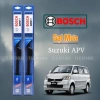 Gạt mưa Bosch Aerofit Suzuki APV 2.005-2.017 - Chân móc U 18-18, êm sạch, bám kính tốt