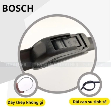 Gạt mưa Chevrolet Captiva Bosch mềm không xương 16 inch 24 inch - Giá 290.500